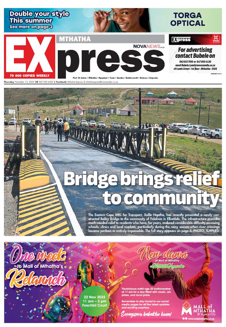 Mthatha Express North – E-Edition – 13 November 2025