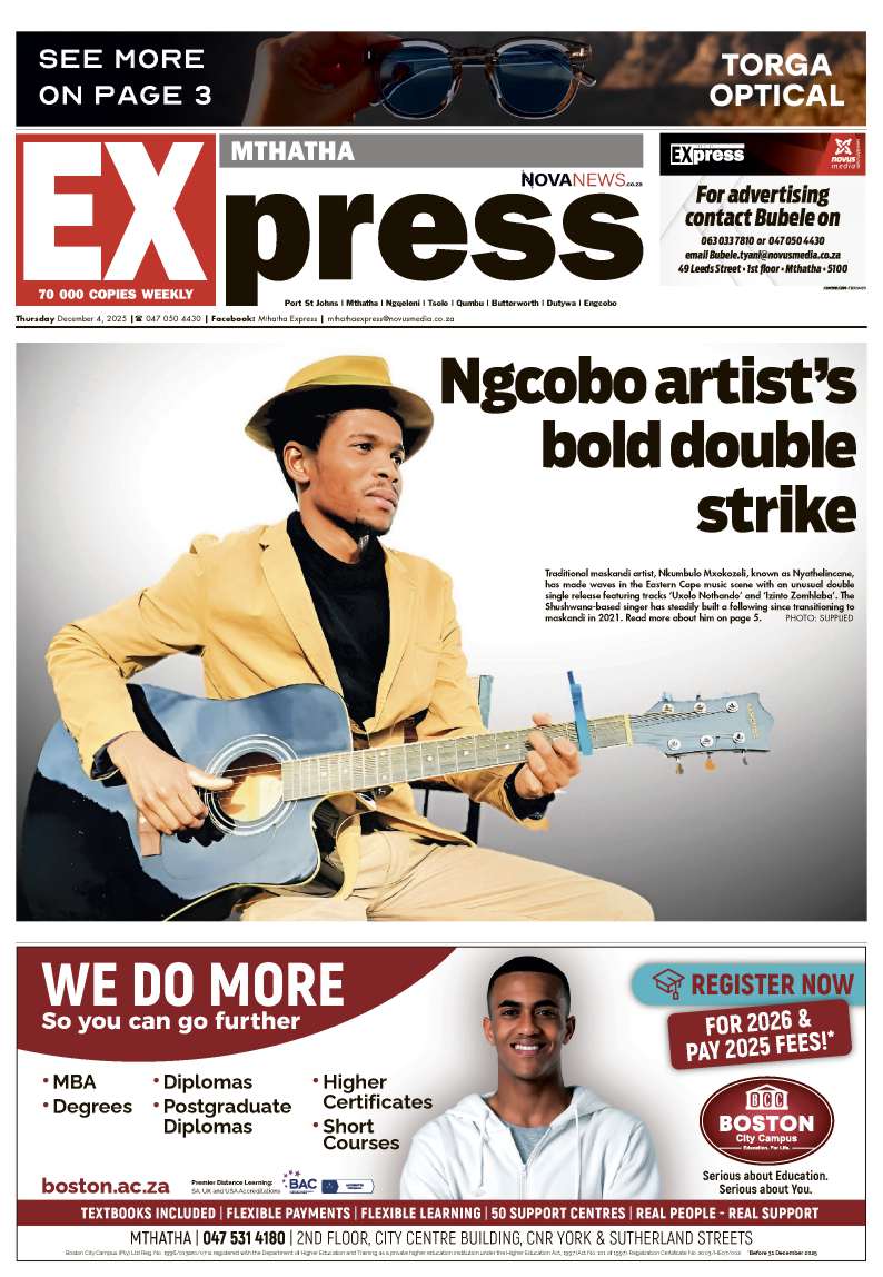 Mthatha Express North – E-Edition – 4 December 2025
