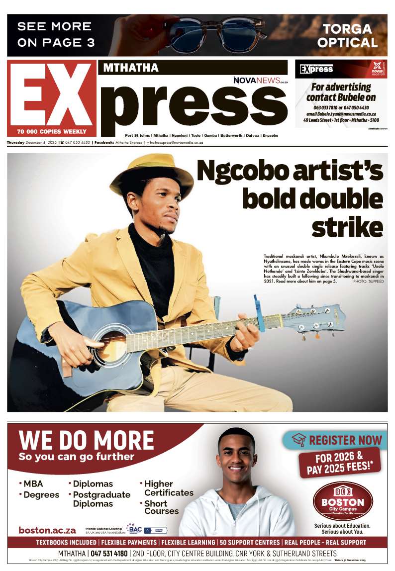 Mthatha Express South – E-Edition – 4 December 2025