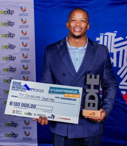 Student wins R120,000 for affordable prosthetic foot design