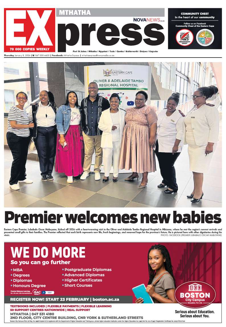 Mthatha Express North – E-Edition – 8 January 2026