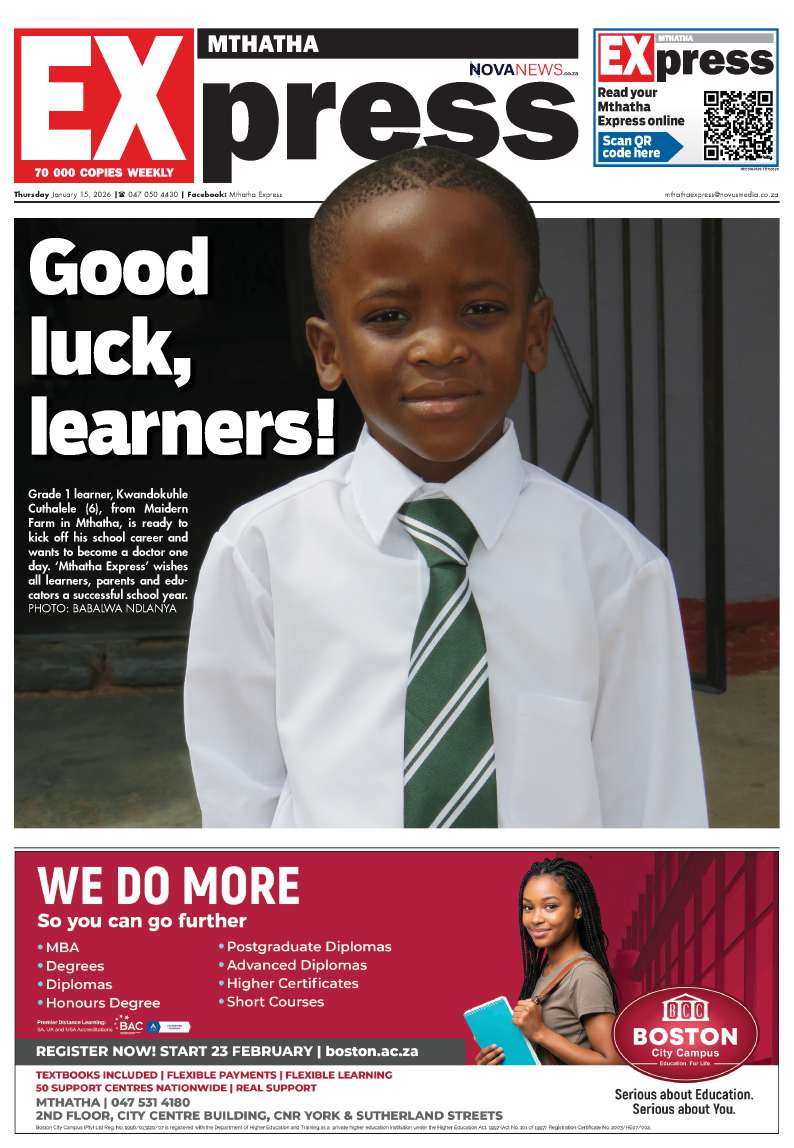 Mthatha Express South – E-Edition – 15 January 2026