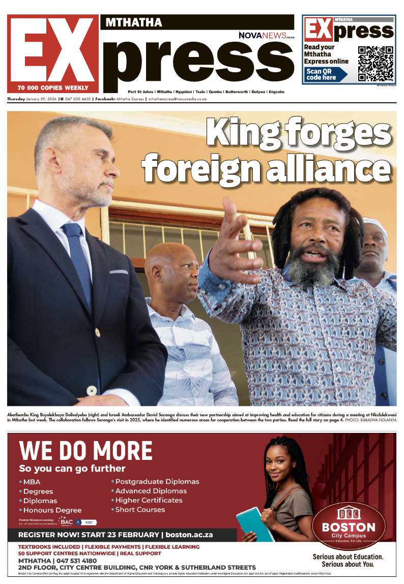 Mthatha Express South – E-Edition – 29 January 2026