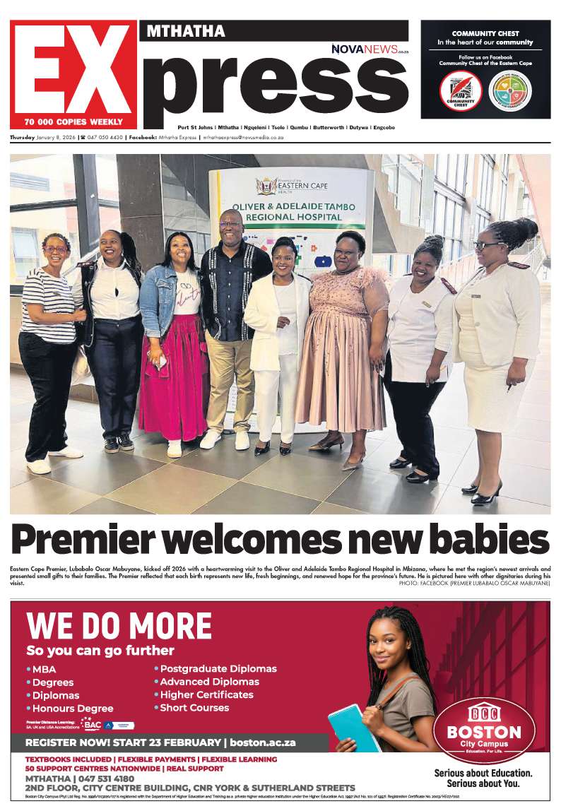 Mthatha Express South – E-Edition – 8 January 2026