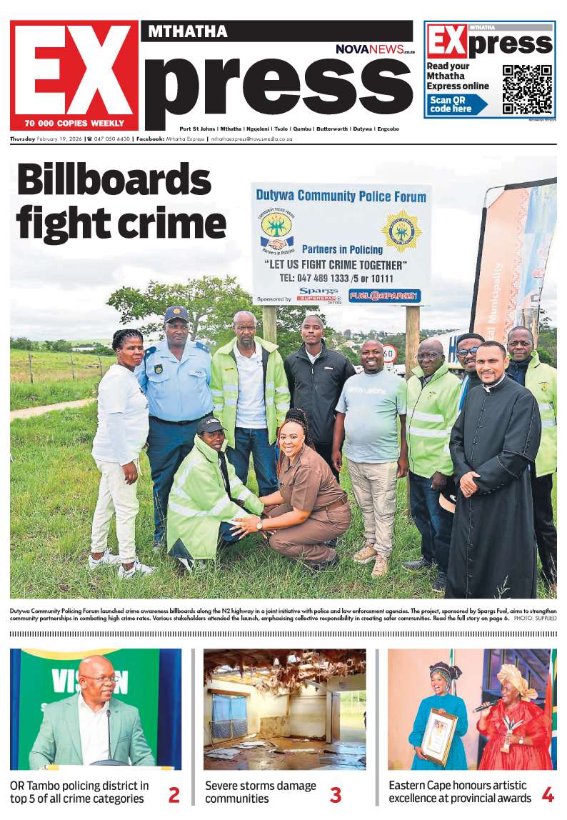 Mthatha Express South – E-Edition – 19 February 2026