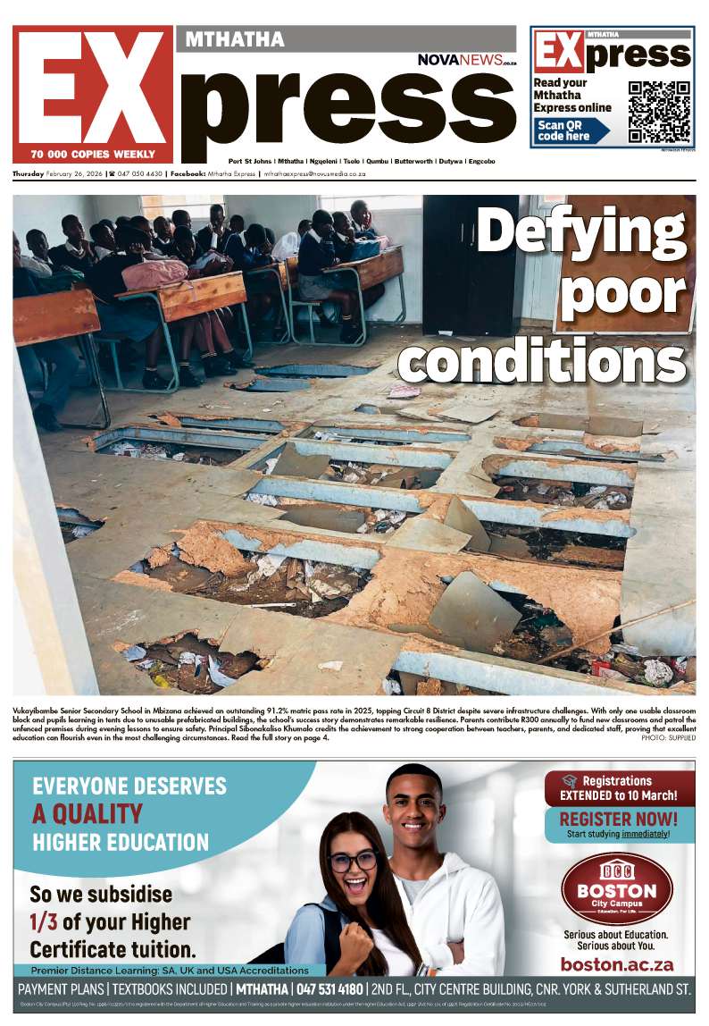 Mthatha Express South – E-Edition – 26 February 2026