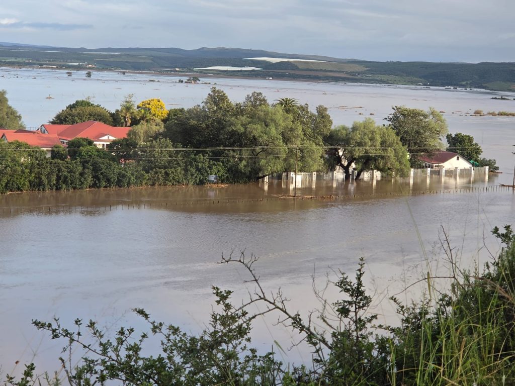 Severe flooding has left the historic Gamtoos Ferry Hotel in ruins, with owners Annette and Roy Herselman facing a devastating rebuild.