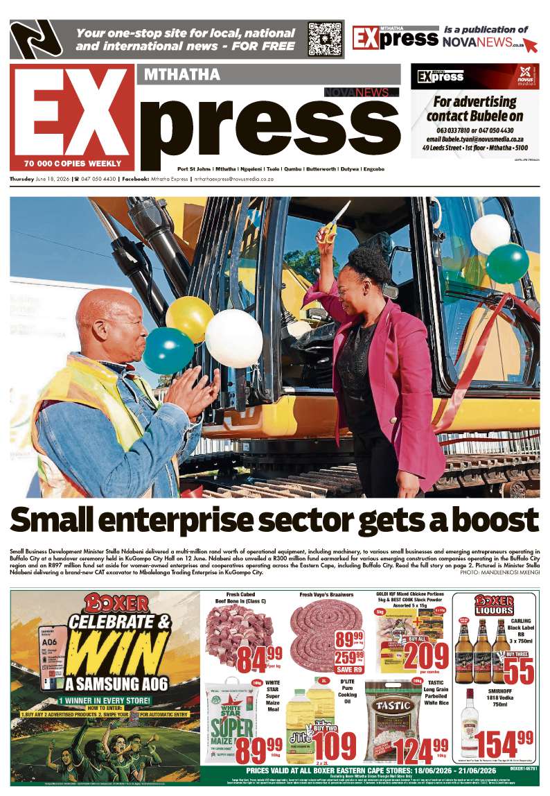 Mthatha Express South – E-Edition – 18 June 2026