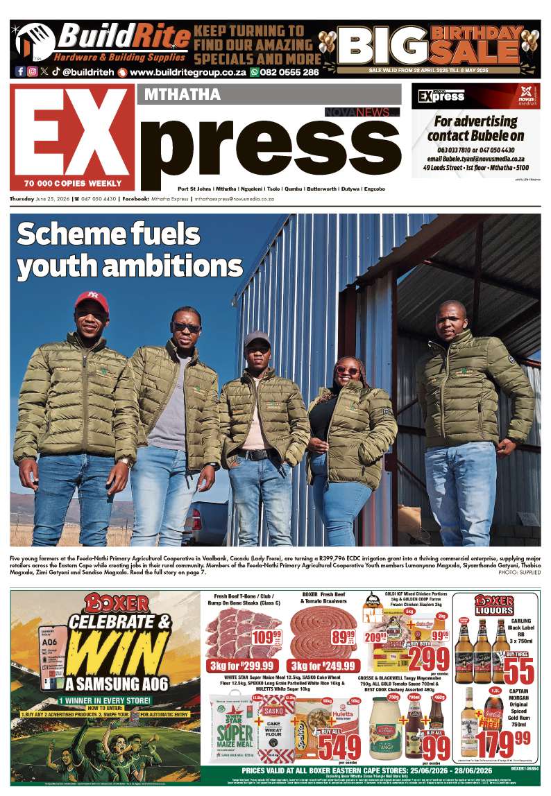 Mthatha Express South – E-Edition – 25 June 2026