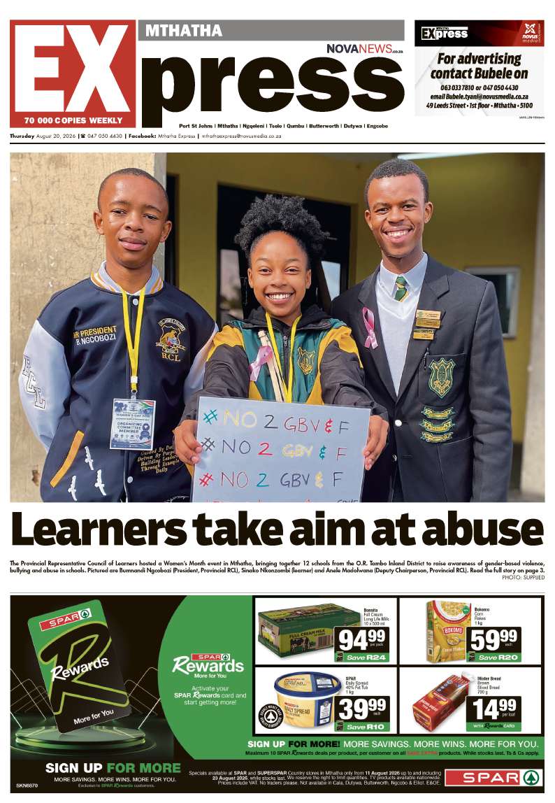 Mthatha Express North – E-Edition – 20 August 2026