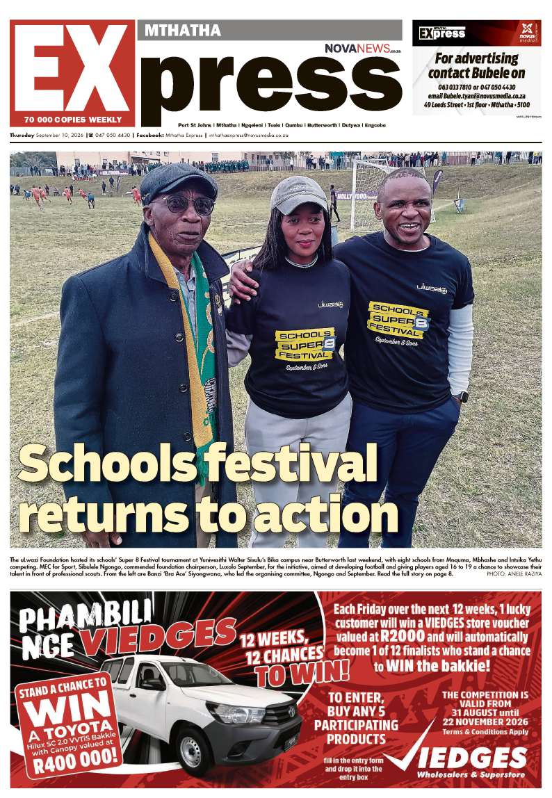 Mthatha Express North – E-Edition – 10 September 2026