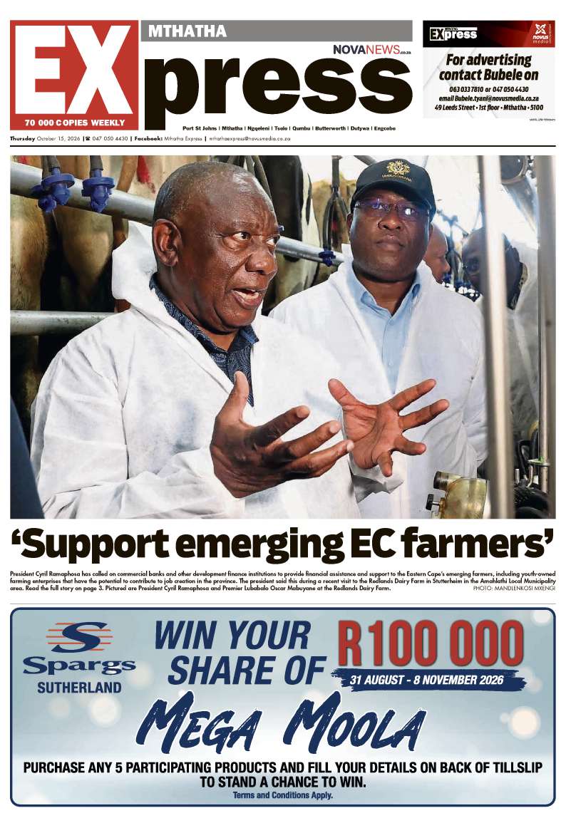 Mthatha Express North – E-Edition – 15 October 2026