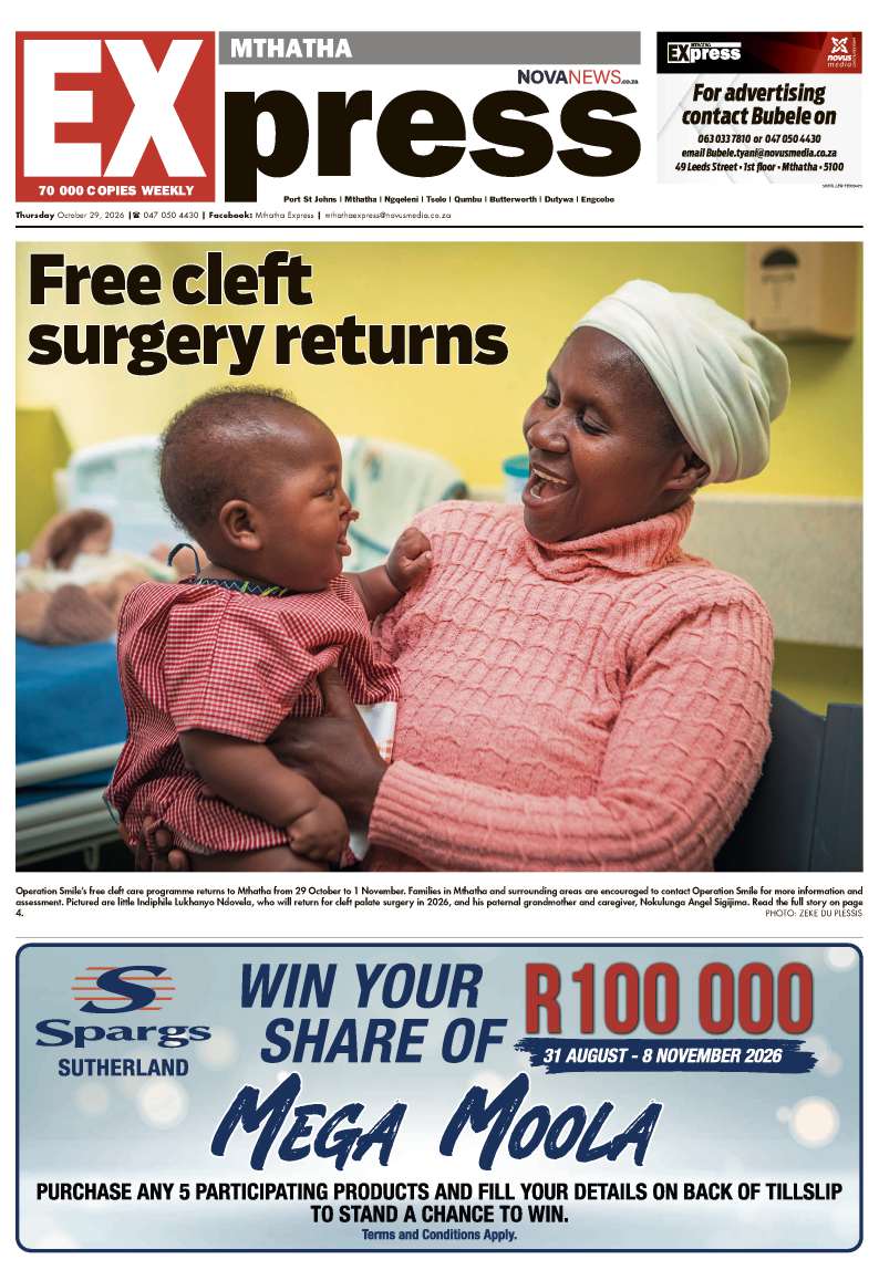 Mthatha Express North – E-Edition – 29 October 2026