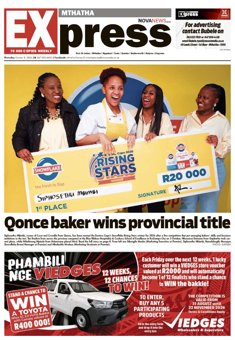Mthatha Express North – E-Edition – 8 October 2026