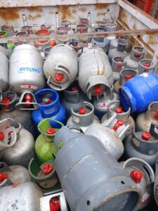 Hundreds of gas cylinders with ‘substandard’ gas confiscated