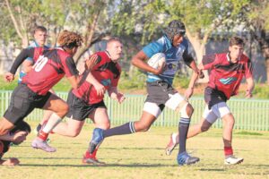 Kby stap met die louere weg