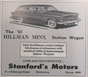 Georgestraat, Kimberley: Sake gedy al baie jare