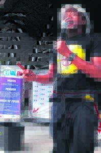 Wanya Tsotsi vier nege jaar se sukses in Kimberley