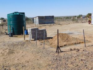 Water aan behoeftiges voorsien