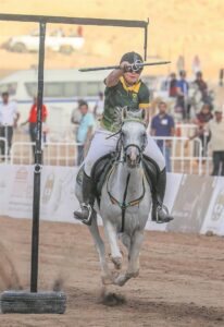 Ruiterkuns bied bewondering; verg vaardighede