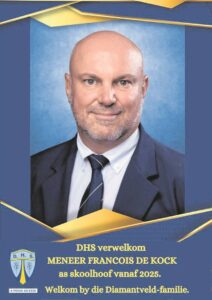 Nuwe hoof gereed om Diamantveld te lei