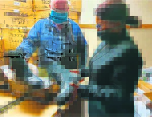 Protective gear delivered to medical officers