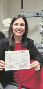 Oogkundige vier 25 j. in dankbaarheid