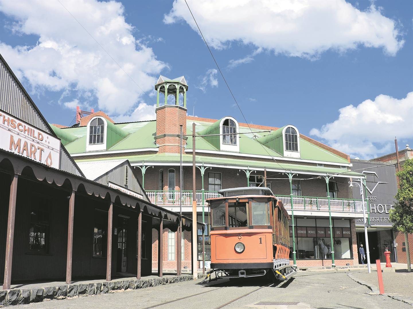 The Kimberley Mine Museum at The Big Hole in Kimberley.