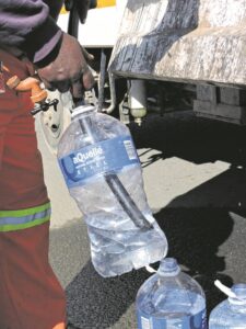 Preparing for nightly water flow cessation