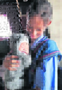 Matrikulant van De Aar vang baba, droom groot