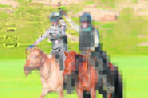 Jubelend ná 1 000 km-uithourit in Mongolië