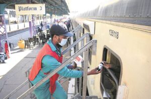 Health train visits NC