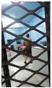 Kby residents see man washing in restaurant