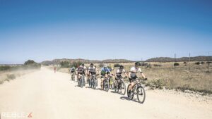 Cycling for enjoyment, raising funds in the process