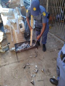 Man arrested for possession of suspected stolen copper taps, fittings