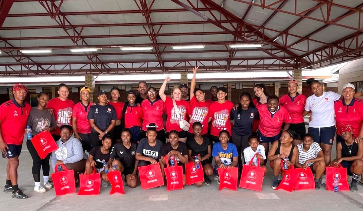 Rugby programme hosted for girls at school