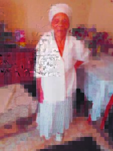 Legendary woman (104) going strong