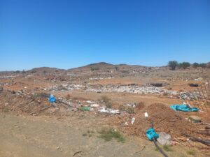 Vullisterreine in Noord-Kaapse dorpe ‘haglik’