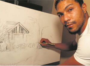 Mom’s cancer inspires artist