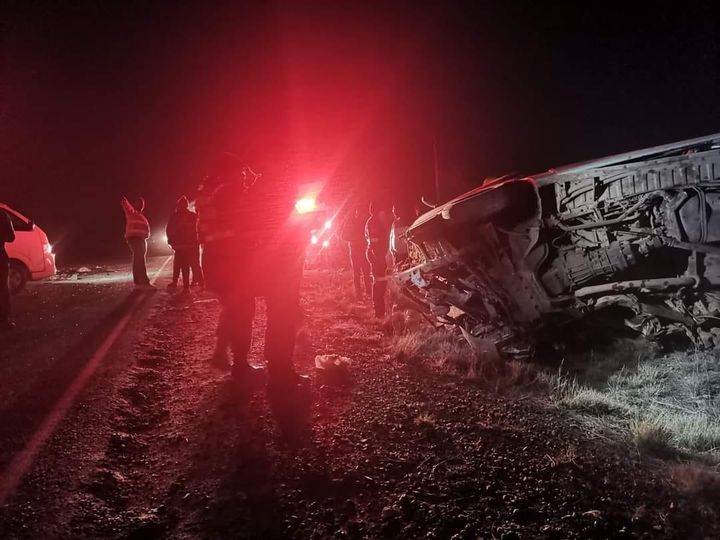 Ongelukstoneel op die R31-roete.