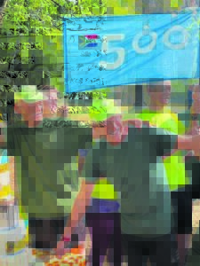 500 parkruns x 5 km = grootse prestasie