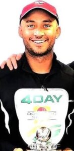 Win cricket series trophy on home turf