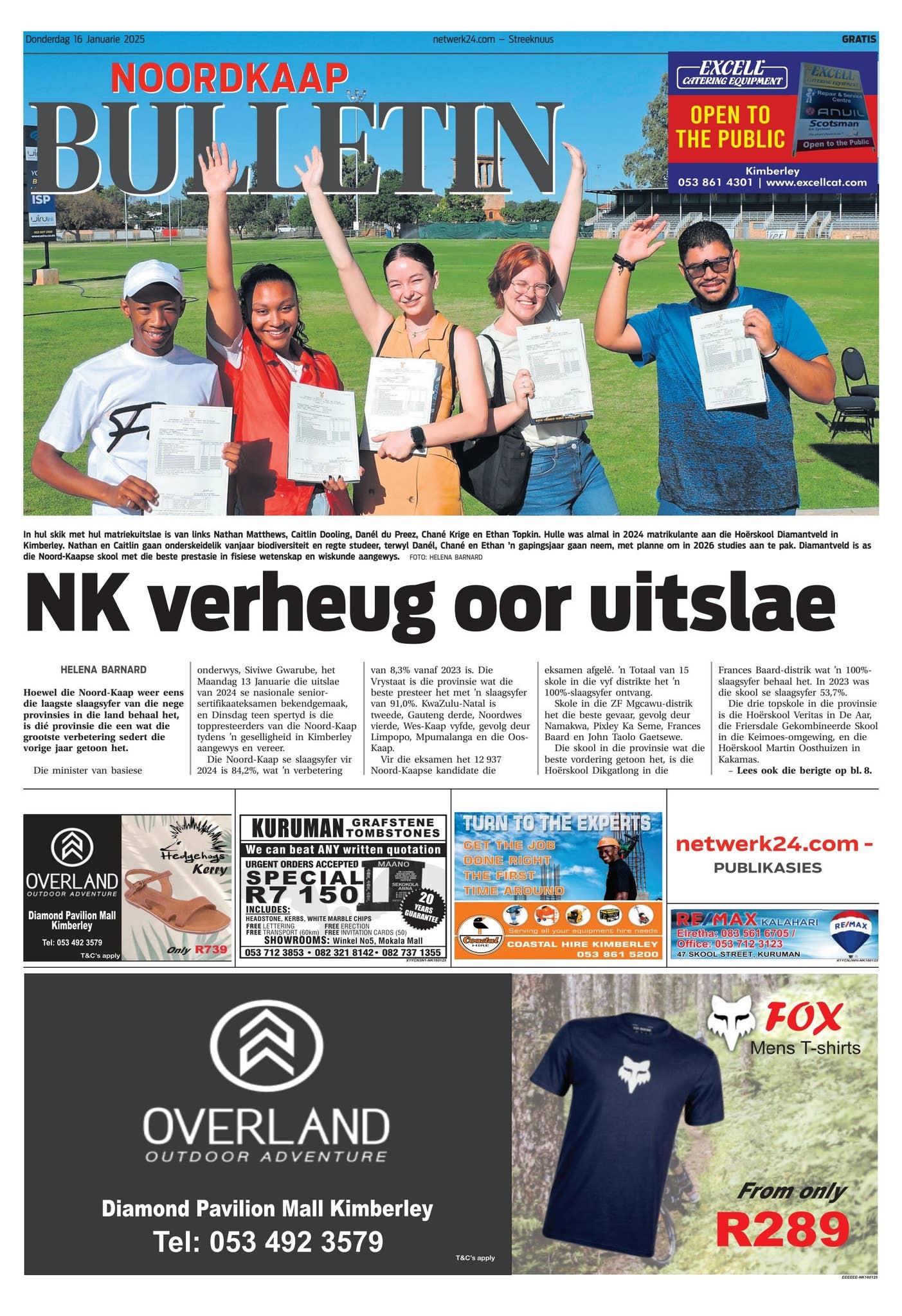 NoordkaapBulletin E-publikasie 16 Januarie 2025