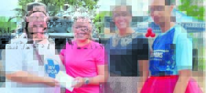 Runners support furry friends