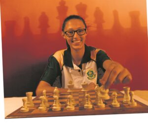 Speler maak al die regte skuiwe