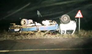 Waterkrisis in Warrenton vererger ná vragmotor omslaan