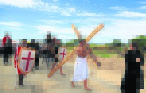 Staptog gedenk lydensweg