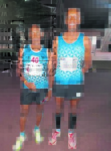 Taking it in their stride