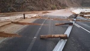N7 road closures due to heavy floods in Northern Cape