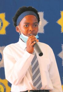 Youth stand against crime